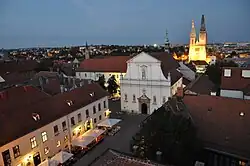 St. Catherine's Church and Zagreb Cathedral