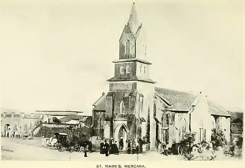 St. Mark's Church, Mercara by Rev. Frank Penny's Book 'The Church in Madras - Vol. III'[1]