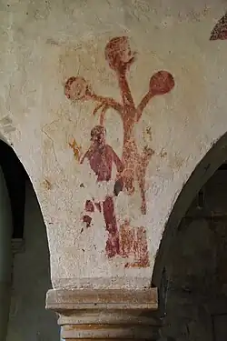 St Botolph, Slapton - Wall Painting