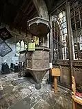 The Jacobean pulpit