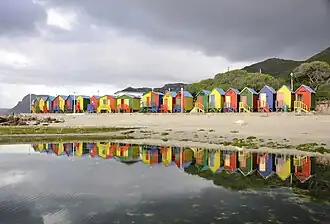 Beach huts