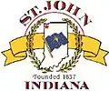 Official seal of St. John, Indiana