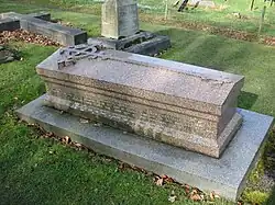 Grave of the 7th Duke (d. 1891)