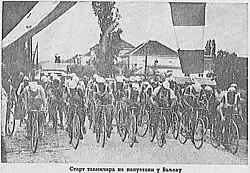 Stage 1 (start of second half-stage in Valjevo)