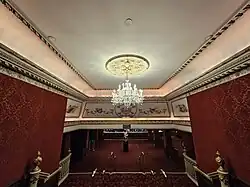 A stairwell to the basement of the Royal Alexandra Theatre, in Toronto, Canada.
