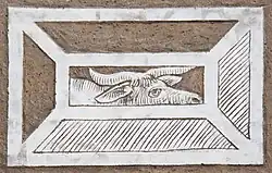 Sgraffito pattern IV, Litomyšl Castle