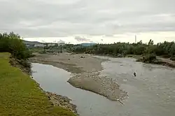 Dniester River near Staryi Sambir