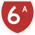 State Highway 6A marker