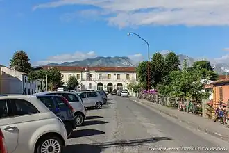 View of the main building in 2016