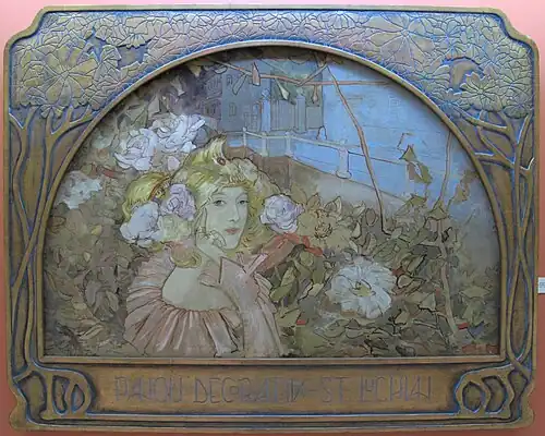 Spring, decorative panel by Luchian (1901)