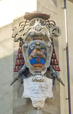 An example of ecclesiastical heraldry