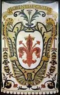 Inlay of the coat of arms of Florence