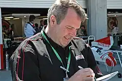 Matchett at the 2005 United States Grand Prix