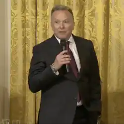 Steve Witkoff, United States Special Envoy to the Middle East, real estate investor and developer, attorney (BA '80, JD '83)[71]