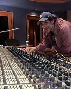 Steven Mandel at Electric Lady Studios in 2021