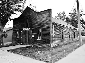 Stocker Blacksmith Shop, listed on the National Register of Historic Places