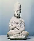 Culture/period: Goryeo dynasty. Provenance: Hansongsa Temple site, Namhangjin-dong, Gangneung-si, Gangwon-do. Materials: Granite. Dimensions: h. 92.4&nbsp;cm. Designation: National Treasure No. 124