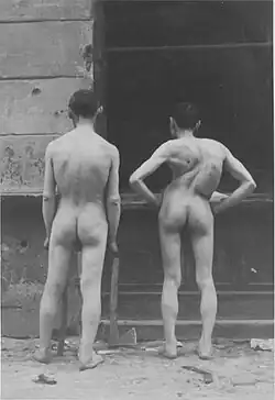 NARA copy #12, IPN copy #12 Dregs of humanity All the prisoners were stripped during the search.