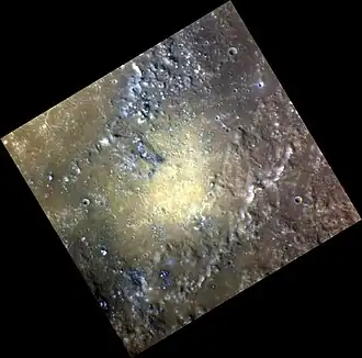 Suge Facula in exaggerated color