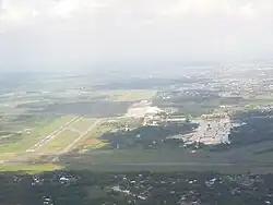 Aerial view of Sultan Hasanuddin International Airport