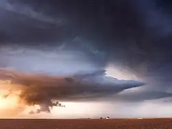 Supercell in Needmore, Texas