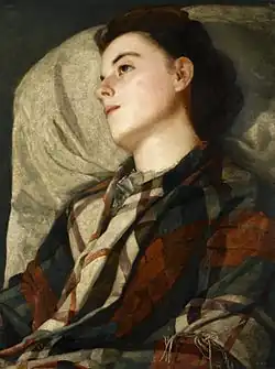 Woman in a Plaid Shawl, 1872