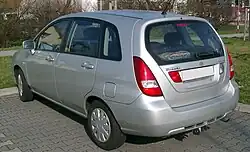 Suzuki Liana hatchback (rear; Germany)