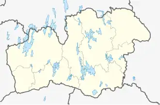 Agunnaryd is located in Kronoberg