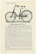 Sylph Model A. Drop Frame Bicycle Advertisement
