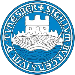 Coat of arms of Tønsberg Municipality (c. 1200-2019)