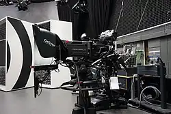 TV camera at ZDF in the nano studio