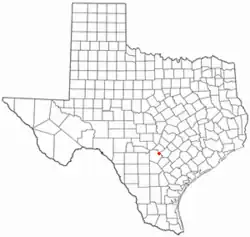 Location of Live Oak, Texas