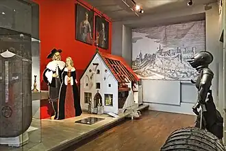 Mockups and relics of medieval Tallinn (Reval)