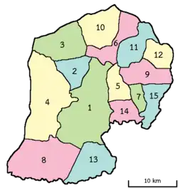 Tambons (sub-districts) of Suwannaphum
