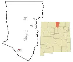 Location of Rio Lucio, New Mexico