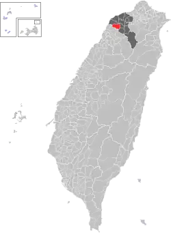 Location of Yangmei