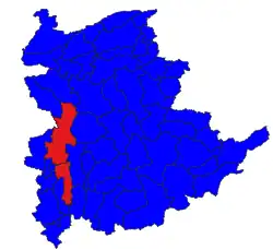 Taunggyi District in Shan State