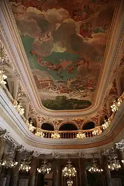 Main hall of the theatre.