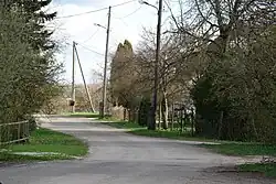 A rough road in Lehetu village