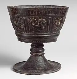 Bucchero "chalice", c. 550 BC