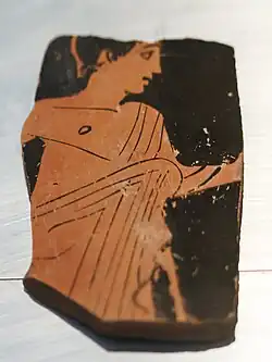 5th-century BCE pottery sherd