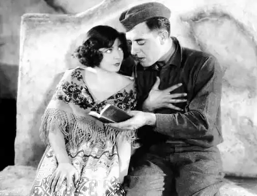 Renée Adorée and John Gilbert