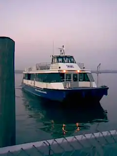 Admiral Richard E. Bennis at the Haverstraw dock in July 2008.