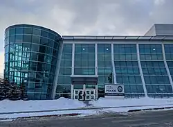 The Bruneau Centre, seen here standing in for the St. John's Police Department.