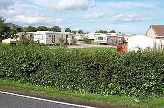 The Coney Island Caravan Park occupies the site of the old Coney Island Halt.