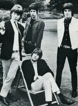 The Creation in 1966 Clockwise from bottom: Kenny Pickett, Bob Garner, Eddie Phillips, Jack Jones
