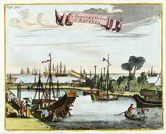 View of Batavia, 1669.