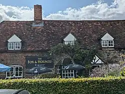 The Fox and Hounds pub-restaurant at Christmas Common, Oxfordshire.