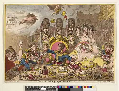 The Hand-Writing upon the Wall.