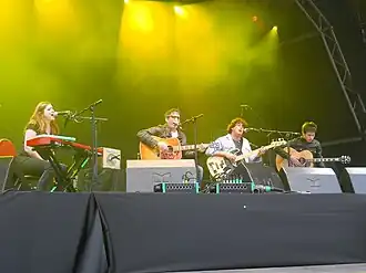 The Lightning Seeds performing in 2011